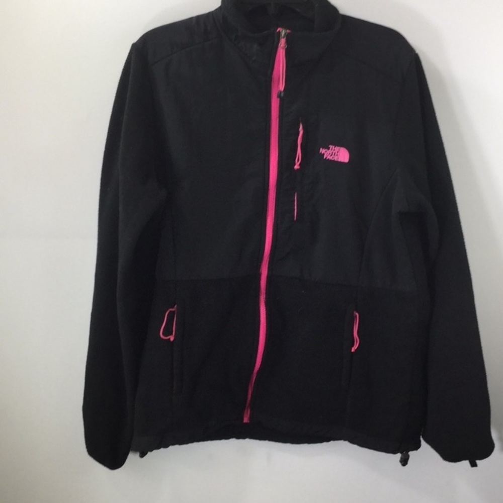 The North Face Black with Pink Jacket Size XL